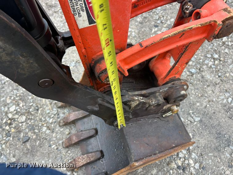 image for item FC5138 2016 Kubota KX040-4 mini excavator
