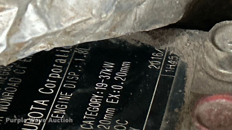 image for item FC5138 2016 Kubota KX040-4 mini excavator