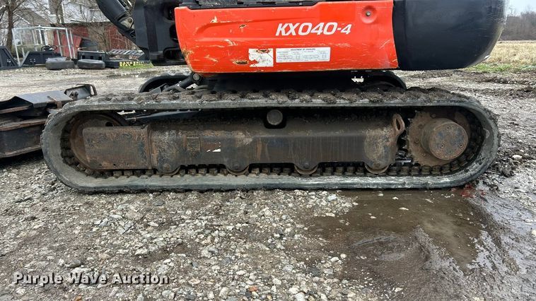image for item FC5138 2016 Kubota KX040-4 mini excavator