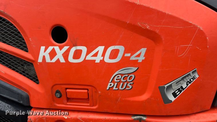 image for item FC5138 2016 Kubota KX040-4 mini excavator