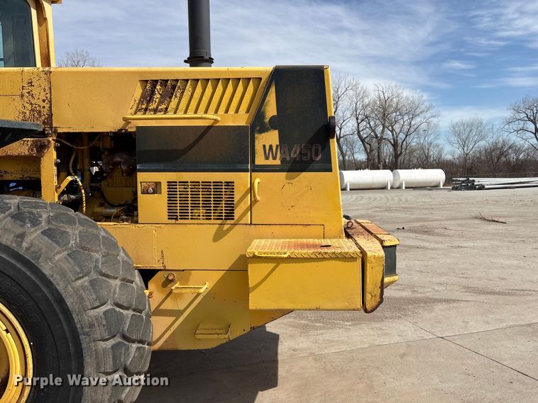 image for item FG2730 1988 Komatsu WA450-1L wheel loader