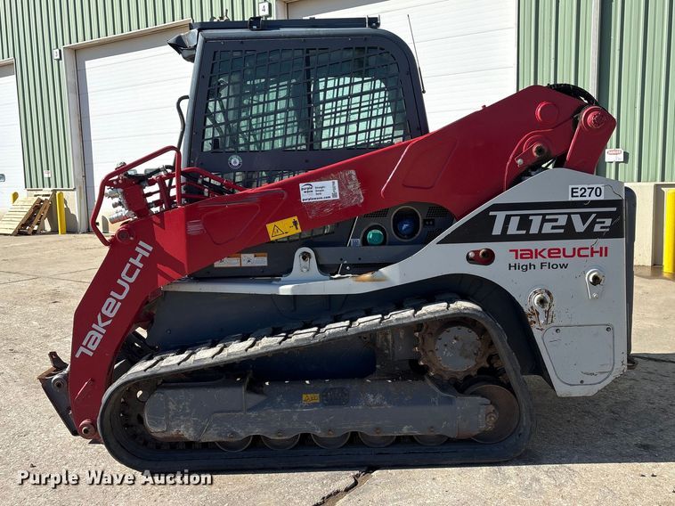 image for item FG2768 Takeuchi TL12V2 tracked skid steer loader