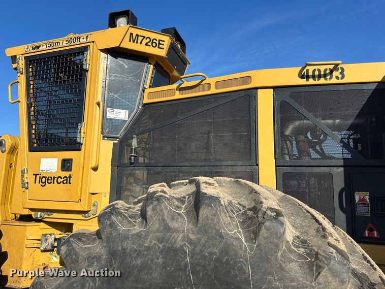 image for item FK1605 2014 Tigercat M726E feller buncher