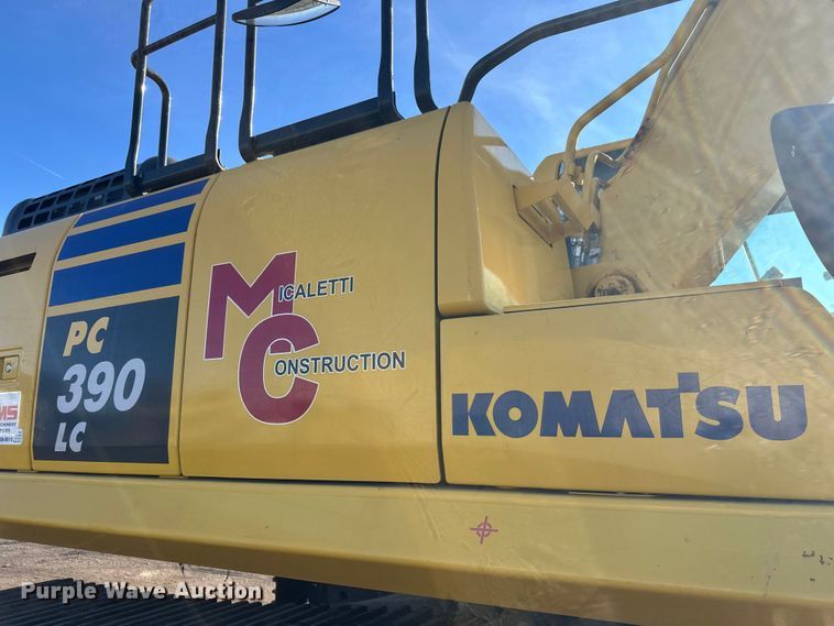 image for item FK1606 2014 Komatsu PC390LC-10 excavator