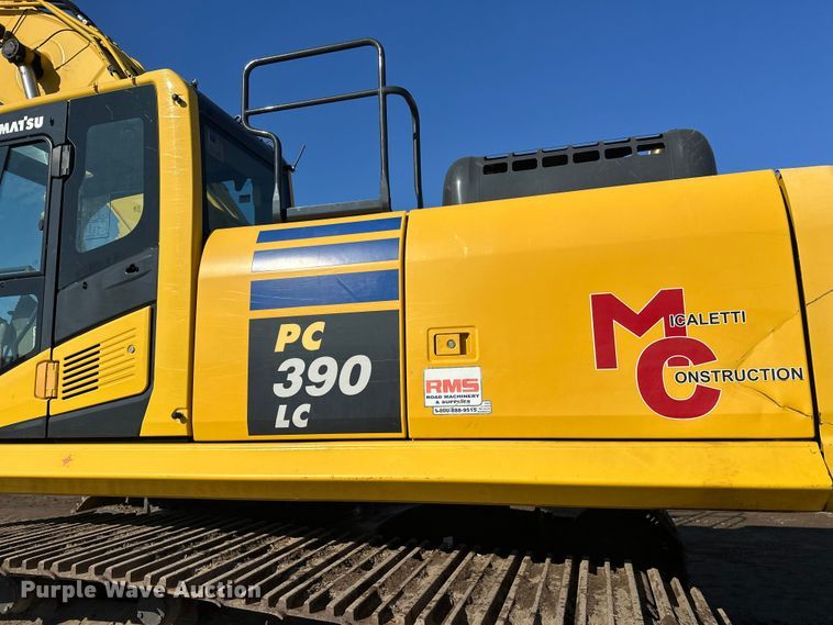 image for item FK1606 2014 Komatsu PC390LC-10 excavator