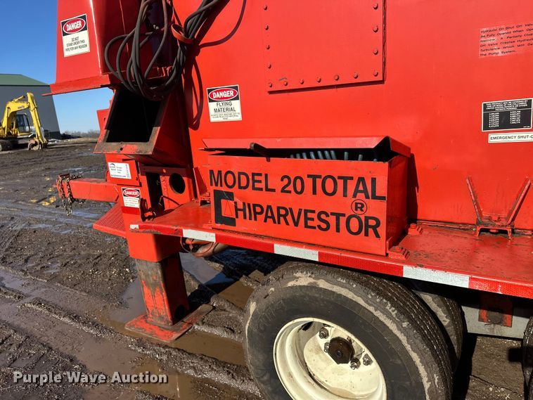 image for item FK1608 Morbark Model 20 chip harvester wood chipper