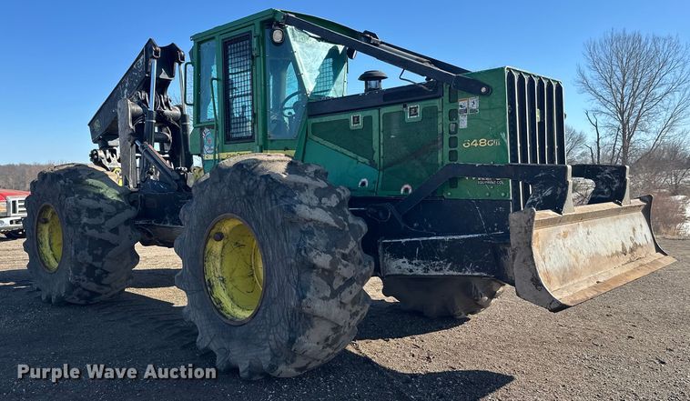 image for item FK1610 2006 John Deere 648GIII skidder