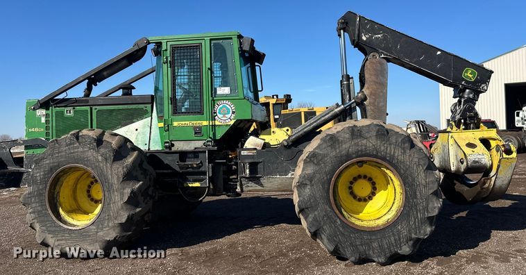 image for item FK1610 2006 John Deere 648GIII skidder