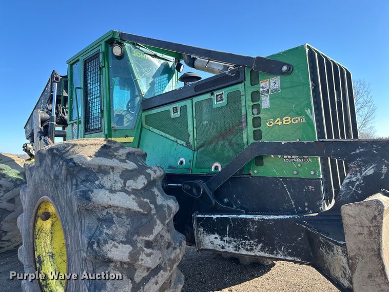 image for item FK1610 2006 John Deere 648GIII skidder