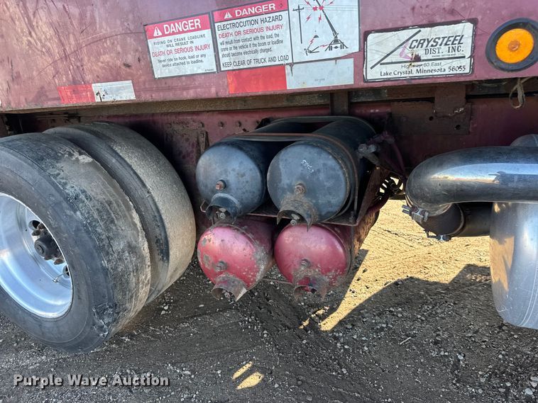 image for item FK1631 1997 Peterbilt 379 grapple crane truck