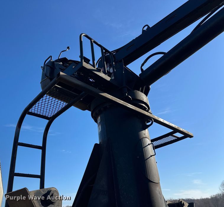 image for item FK1631 1997 Peterbilt 379 grapple crane truck