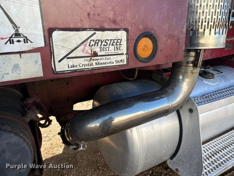 image for item FK1631 1997 Peterbilt 379 grapple crane truck