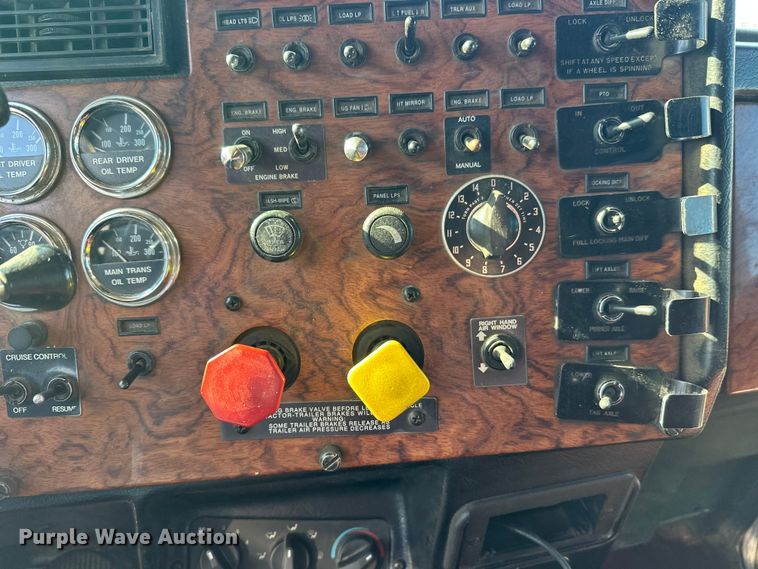 image for item FK1631 1997 Peterbilt 379 grapple crane truck