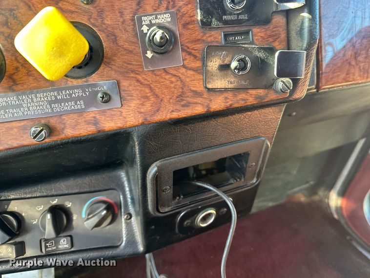 image for item FK1631 1997 Peterbilt 379 grapple crane truck