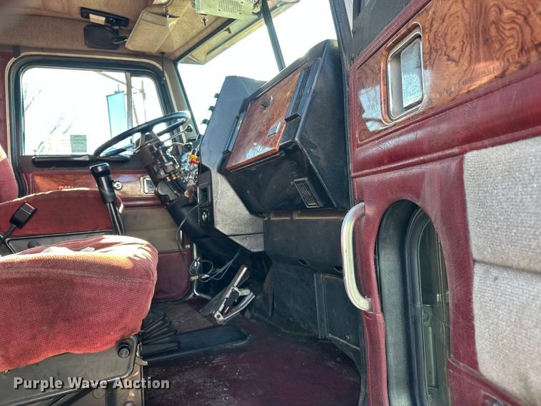 image for item FK1631 1997 Peterbilt 379 grapple crane truck