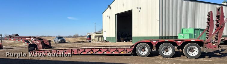 image for item FK1633 2000 Trail King TK110HDG-533 lowboy equipment trailer