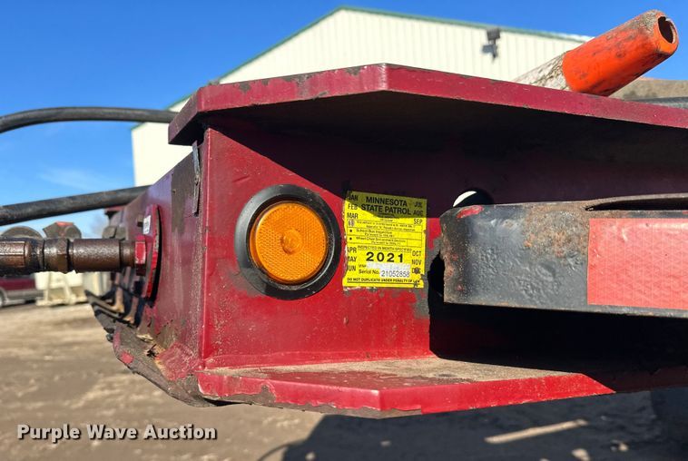 image for item FK1633 2000 Trail King TK110HDG-533 lowboy equipment trailer