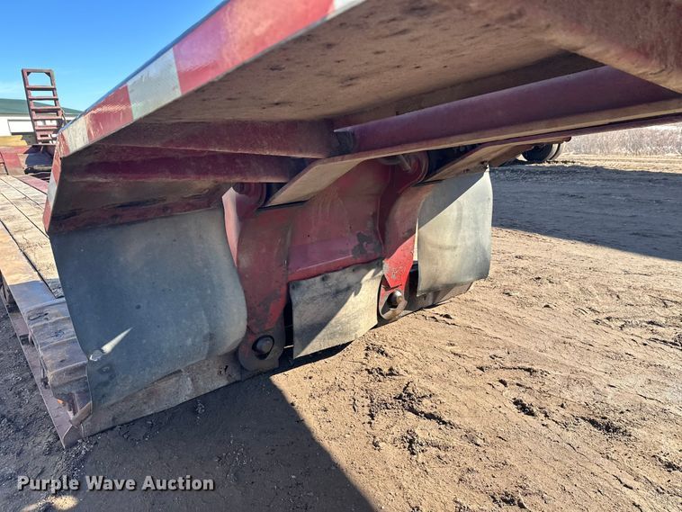 image for item FK1633 2000 Trail King TK110HDG-533 lowboy equipment trailer