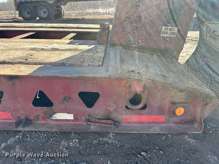 image for item FK1633 2000 Trail King TK110HDG-533 lowboy equipment trailer