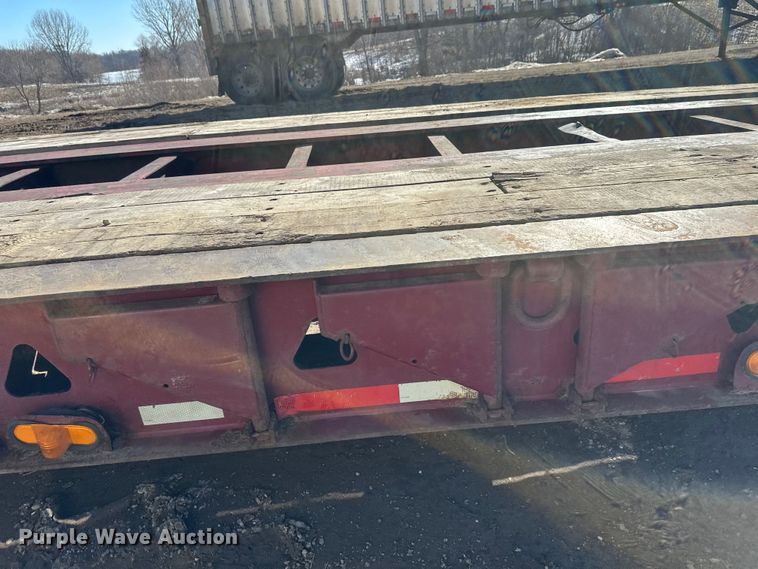 image for item FK1633 2000 Trail King TK110HDG-533 lowboy equipment trailer