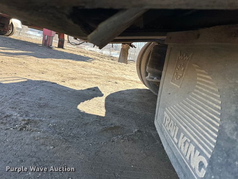 image for item FK1633 2000 Trail King TK110HDG-533 lowboy equipment trailer