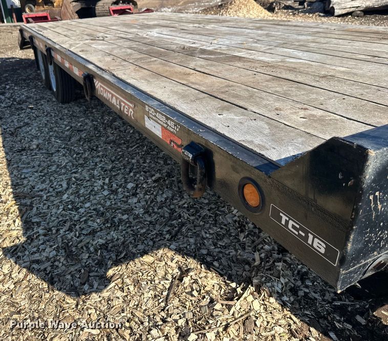 image for item FK1636 2017 Towmaster TC-16 equipment trailer
