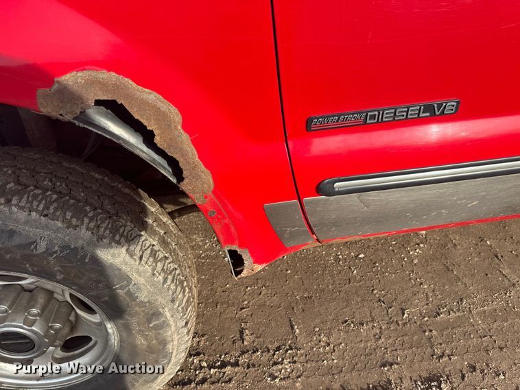 image for item FK1673 2000 Ford F350 Super Duty Crew Cab pickup truck