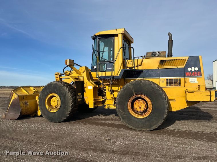 image for item FK1674 1988 Komatsu WA450-1 wheel loader