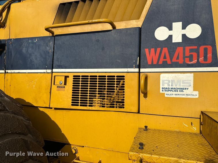 image for item FK1674 1988 Komatsu WA450-1 wheel loader