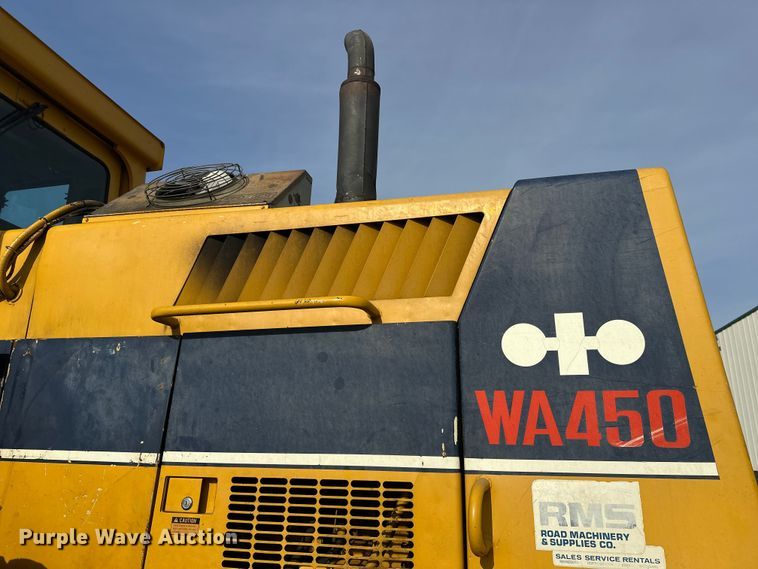 image for item FK1674 1988 Komatsu WA450-1 wheel loader