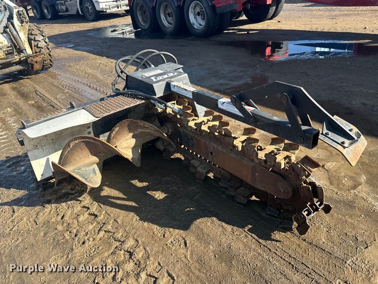 image for item FK1712 Lowe XR21 skid steer trencher
