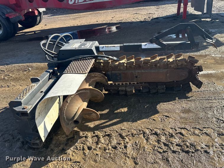image for item FK1712 Lowe XR21 skid steer trencher