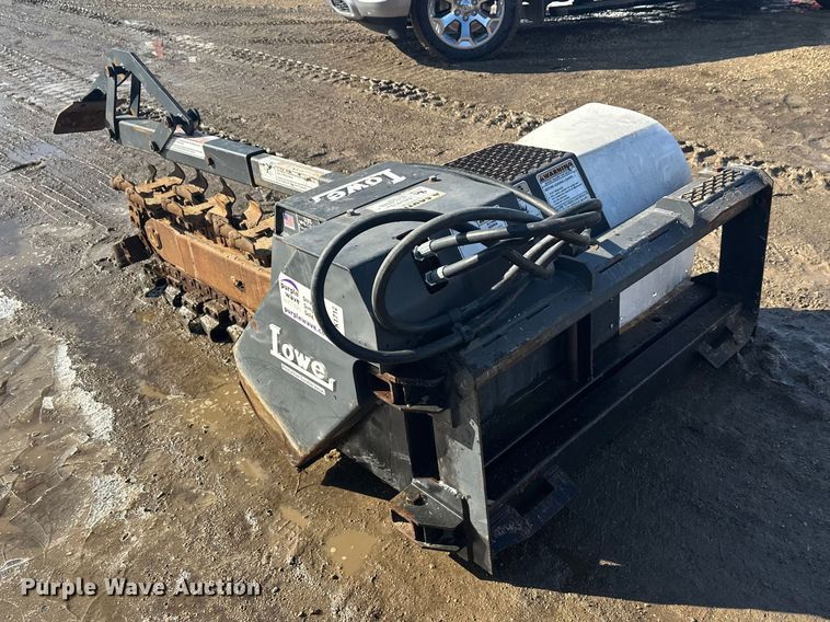 image for item FK1712 Lowe XR21 skid steer trencher