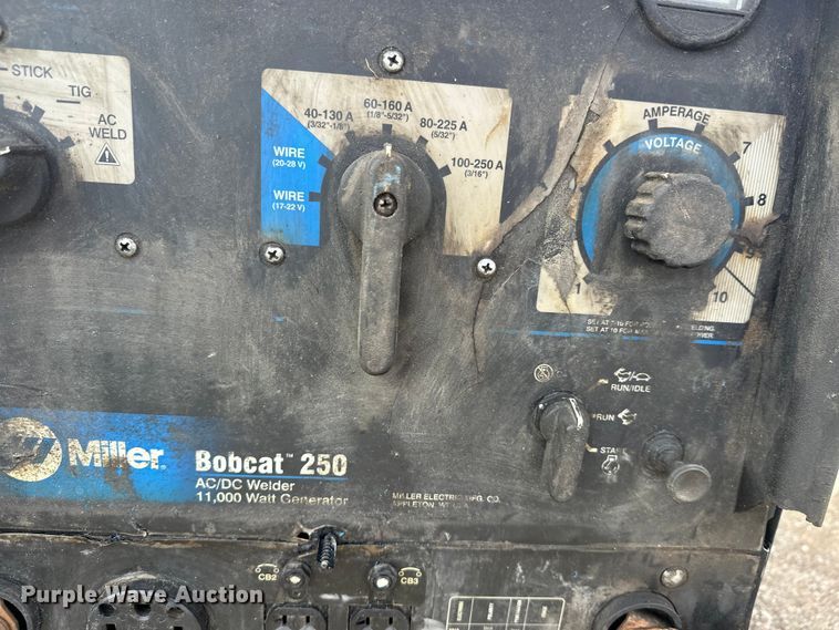 image for item FK1725 Miller Bobcat 250 welder