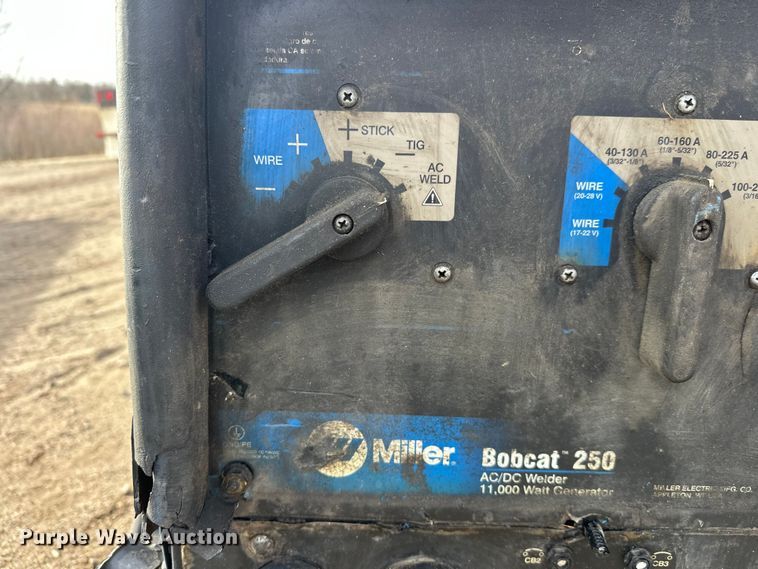 image for item FK1725 Miller Bobcat 250 welder