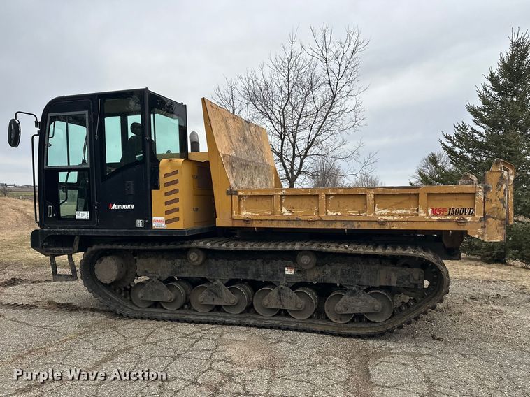 image for item FK1765 2016 Morooka MST-1500VD track carrier