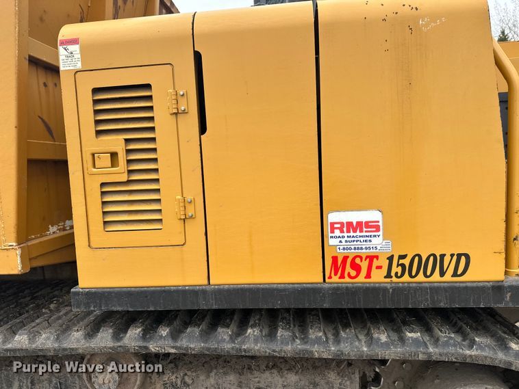 image for item FK1765 2016 Morooka MST-1500VD track carrier