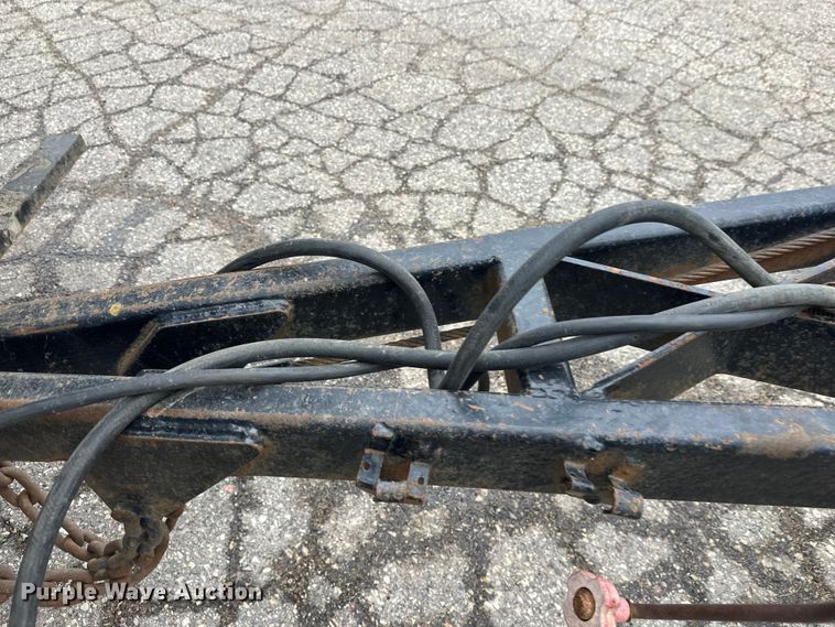 image for item FK1767 1997 Shop built flatbed pup trailer