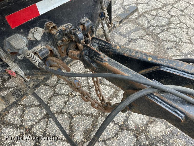 image for item FK1767 1997 Shop built flatbed pup trailer