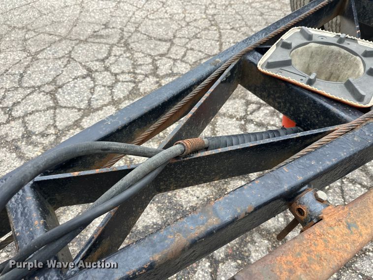 image for item FK1767 1997 Shop built flatbed pup trailer