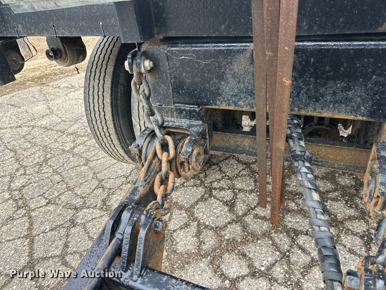 image for item FK1767 1997 Shop built flatbed pup trailer