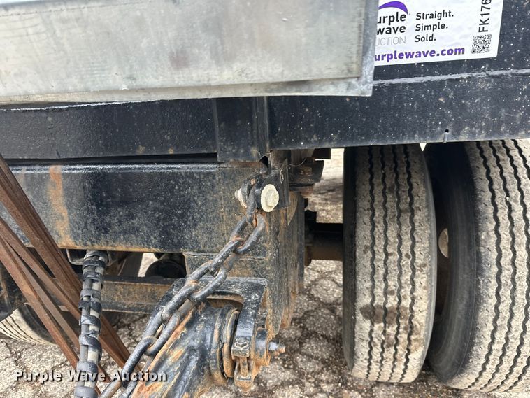 image for item FK1767 1997 Shop built flatbed pup trailer