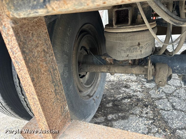 image for item FK1767 1997 Shop built flatbed pup trailer