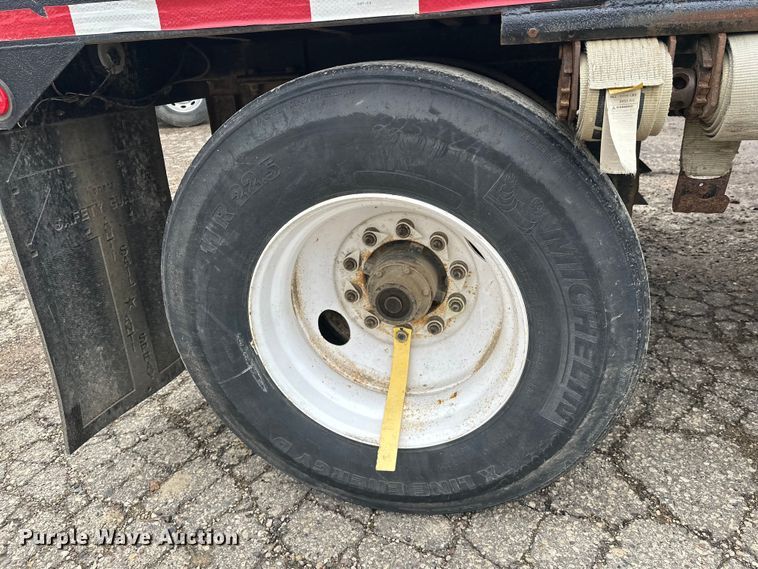 image for item FK1767 1997 Shop built flatbed pup trailer