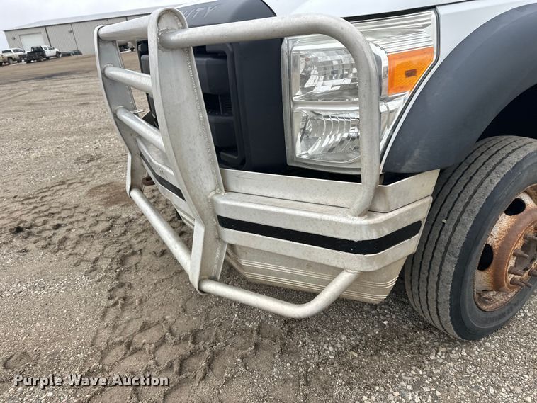 image for item FK1780 2014 Ford F450 Super Duty Crew Cab flatbed truck