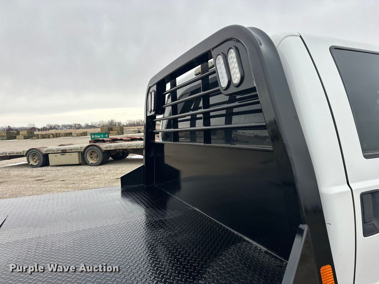 image for item FK1780 2014 Ford F450 Super Duty Crew Cab flatbed truck