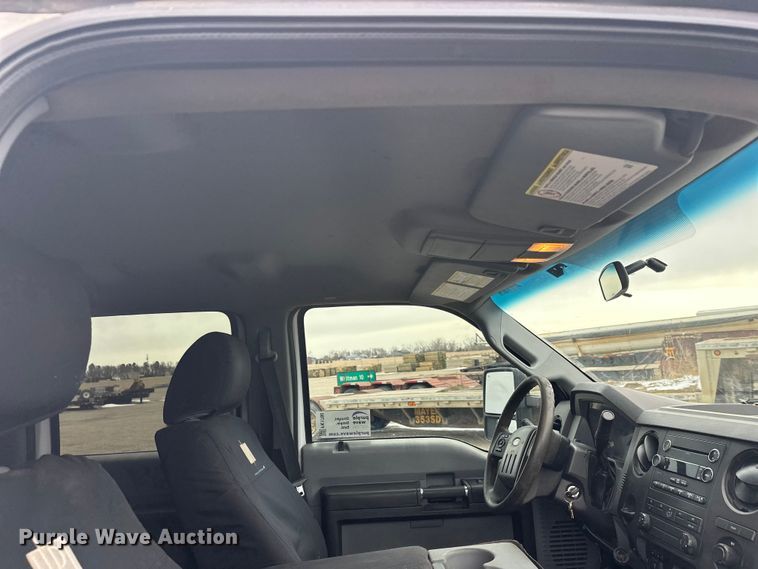 image for item FK1780 2014 Ford F450 Super Duty Crew Cab flatbed truck