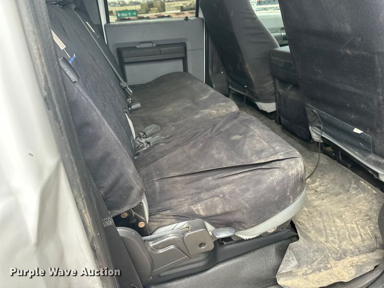 image for item FK1780 2014 Ford F450 Super Duty Crew Cab flatbed truck