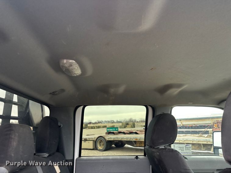 image for item FK1780 2014 Ford F450 Super Duty Crew Cab flatbed truck