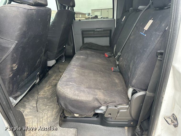 image for item FK1780 2014 Ford F450 Super Duty Crew Cab flatbed truck